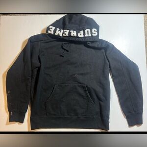 Black Supreme hoodie